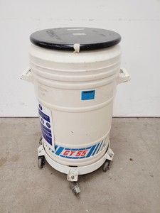 Thumbnail image of GT 55 Liquid Nitrogen Dewar with 6 x Storage Racks Lab