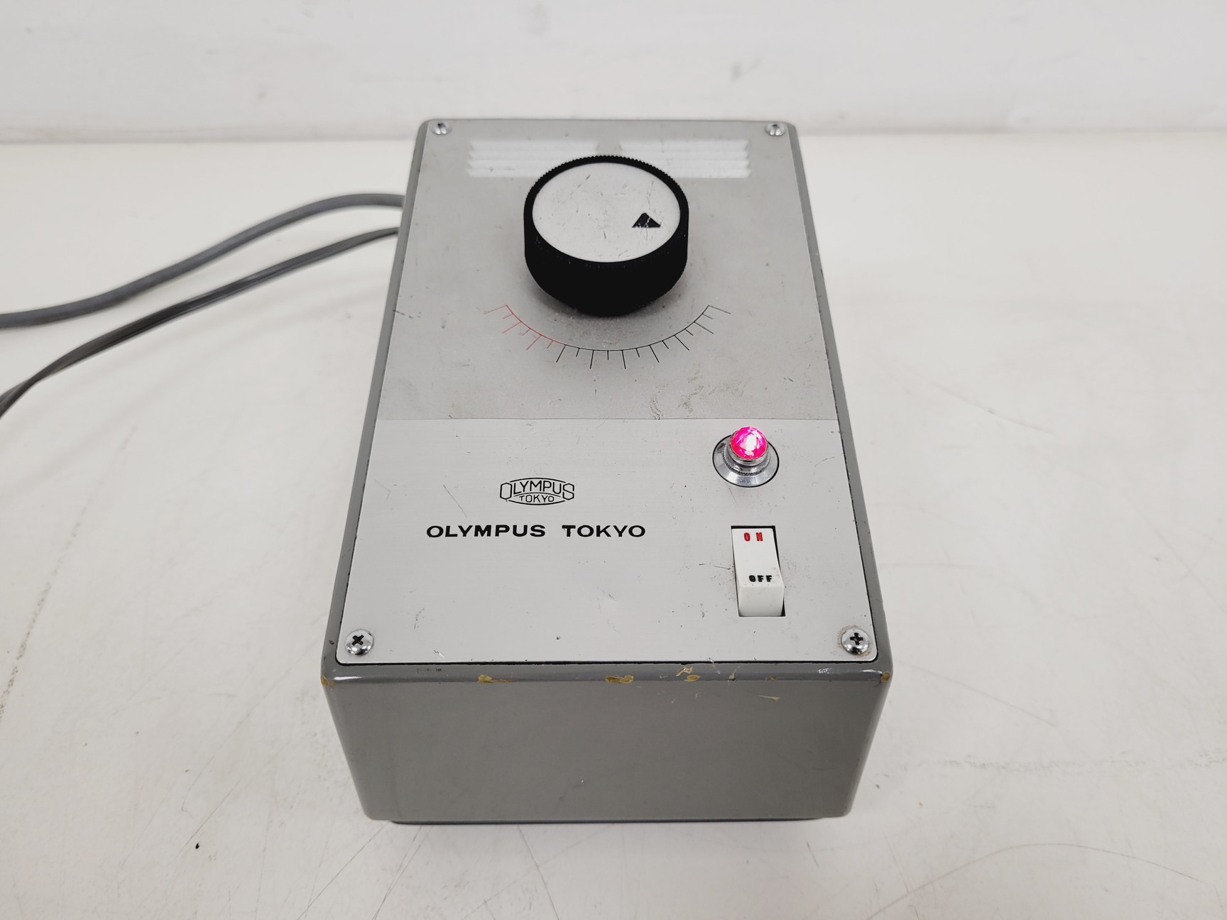Image of Olympus SZ Stereo Zoom Microscope & LSG Lamp Power Supply Lab