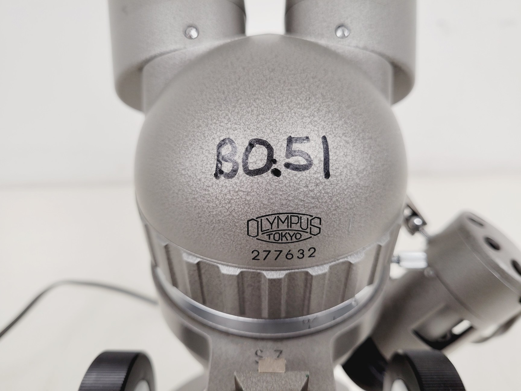 Image of Olympus SZ Stereo Zoom Microscope & LSG Lamp Power Supply Lab