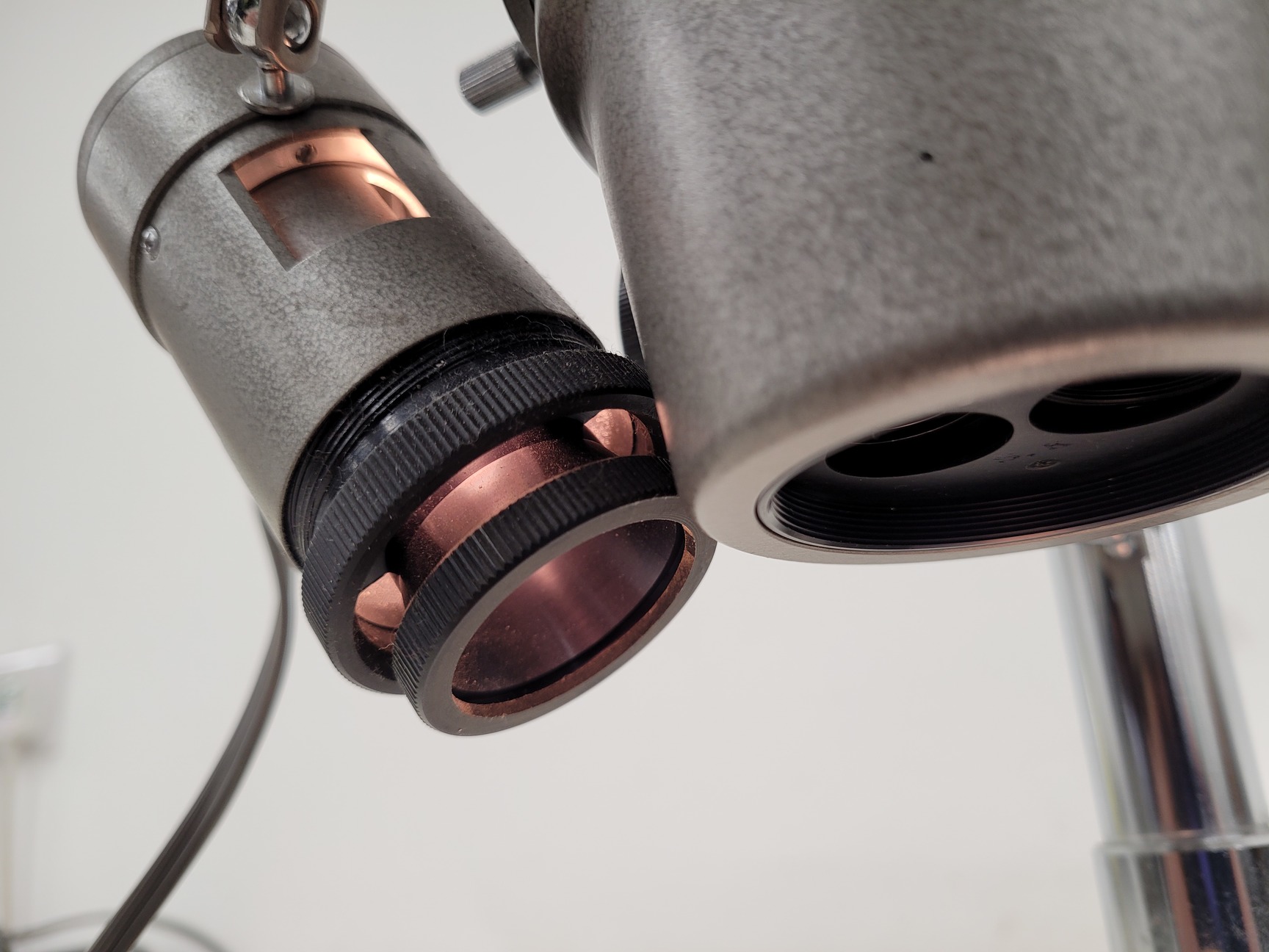 Image of Olympus SZ Stereo Zoom Microscope & LSG Lamp Power Supply Lab