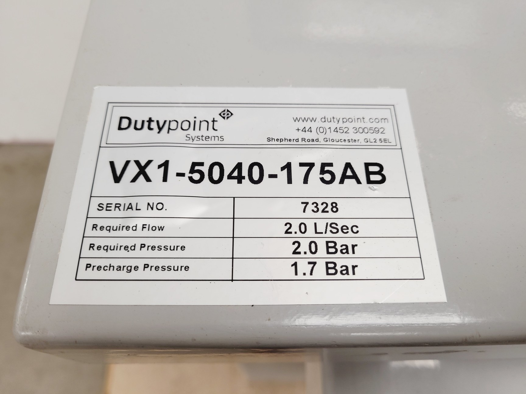 Image of Dutypoint Systems ScubaTANK VX – Integrated GRP Tank & Submersible Booster Pumps