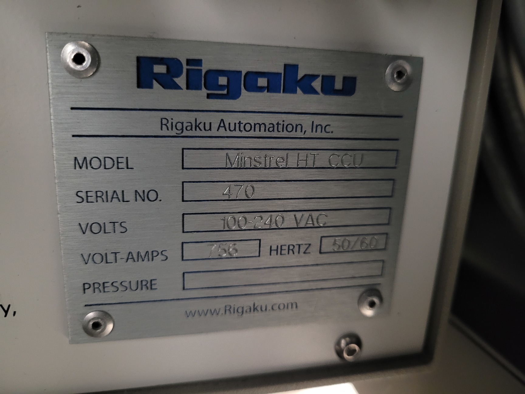 Image of CrystalMation Rigaku Minstrel HT & Gallery 700 Incubator System Lab