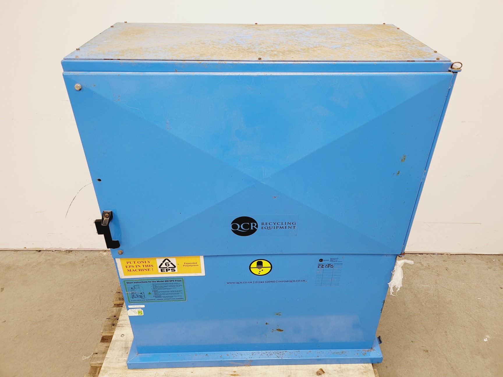 Image of Mil-Tek Polystyrene Compactor  Model - EPS 900 & MT-1 Compressor