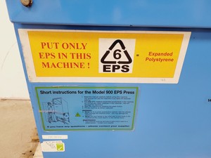 Thumbnail image of Mil-Tek Polystyrene Compactor  Model - EPS 900 & MT-1 Compressor