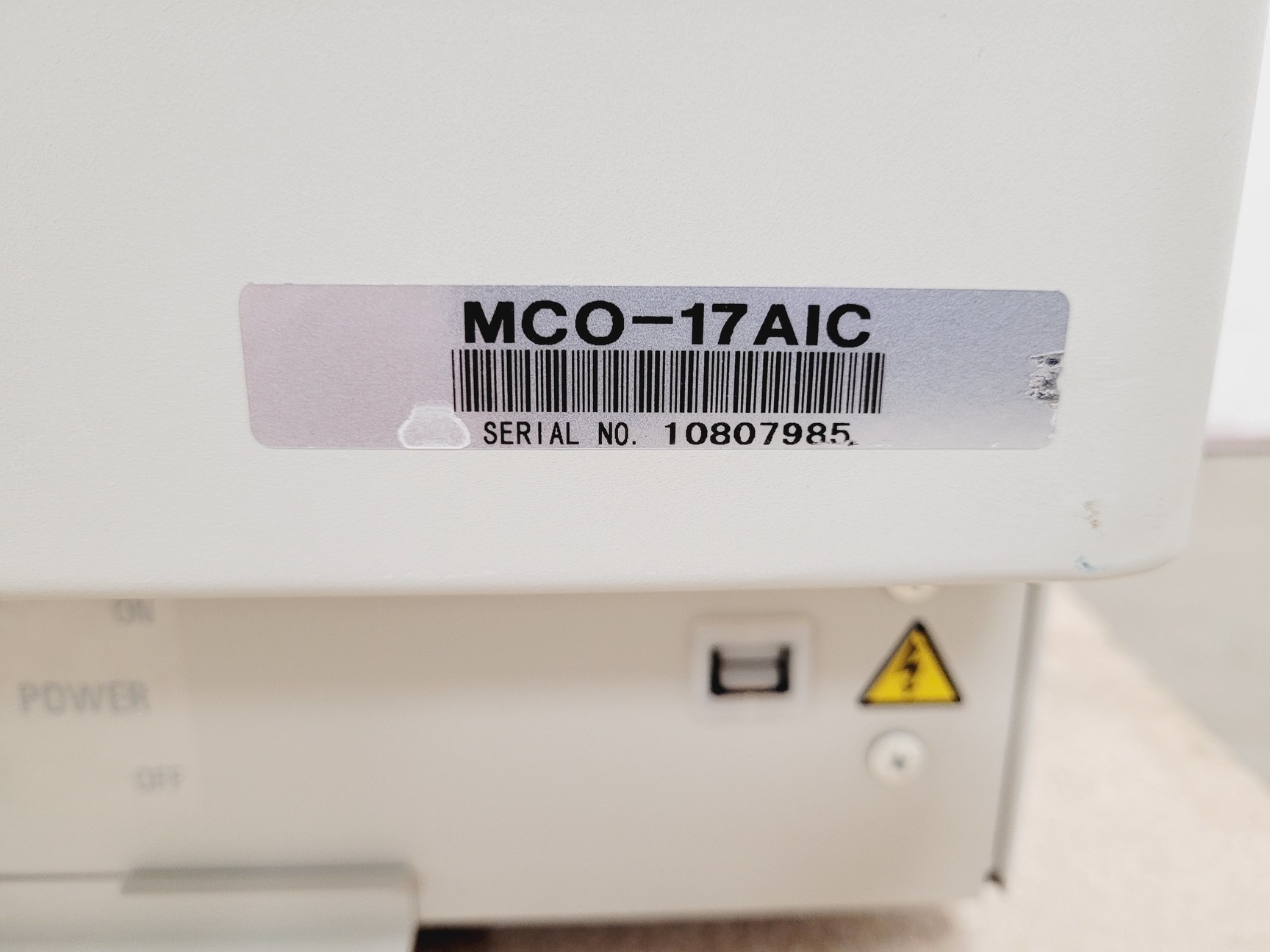 Image of Sanyo CO2 Incubator  Model - MCO-17AIC Lab Spares/Repairs