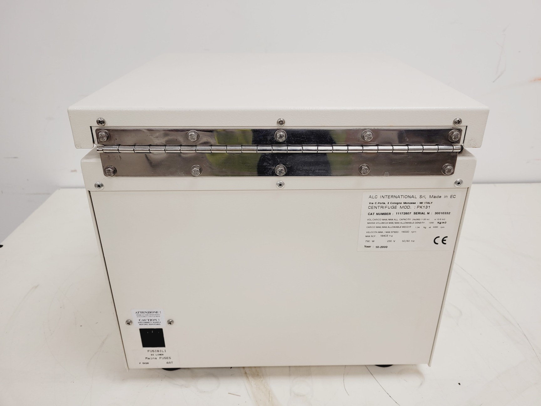 Image of ALC Multispeed Centrifuge  Model - PK131 with 4300rpm Rotor & Accessories Lab