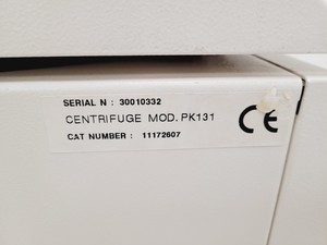 Thumbnail image of ALC Multispeed Centrifuge  Model - PK131 with 4300rpm Rotor & Accessories Lab