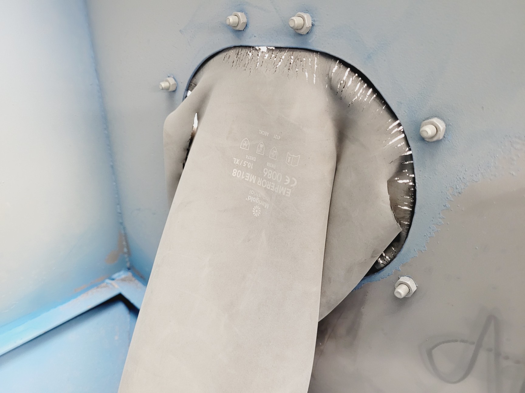 Image of CBI Equipment Air Blast Shot Blaster Blasting Cabinet/Machine