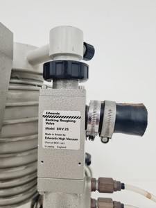 Thumbnail image of Edwards Diffstack 100 Diffusion Pump with Backing Roughing Valve Model - BRV 25