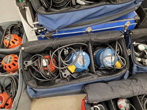Thumbnail image of Job lot of Stage Lighting Equipment - RedHead, Arrilite, Photon Beam, Lilliput