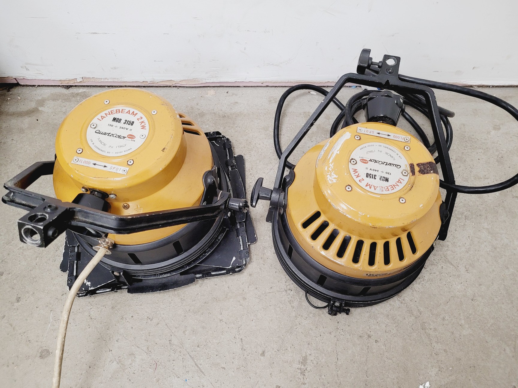 Image of Job lot of Stage Lighting Equipment - RedHead, Arrilite, Photon Beam, Lilliput
