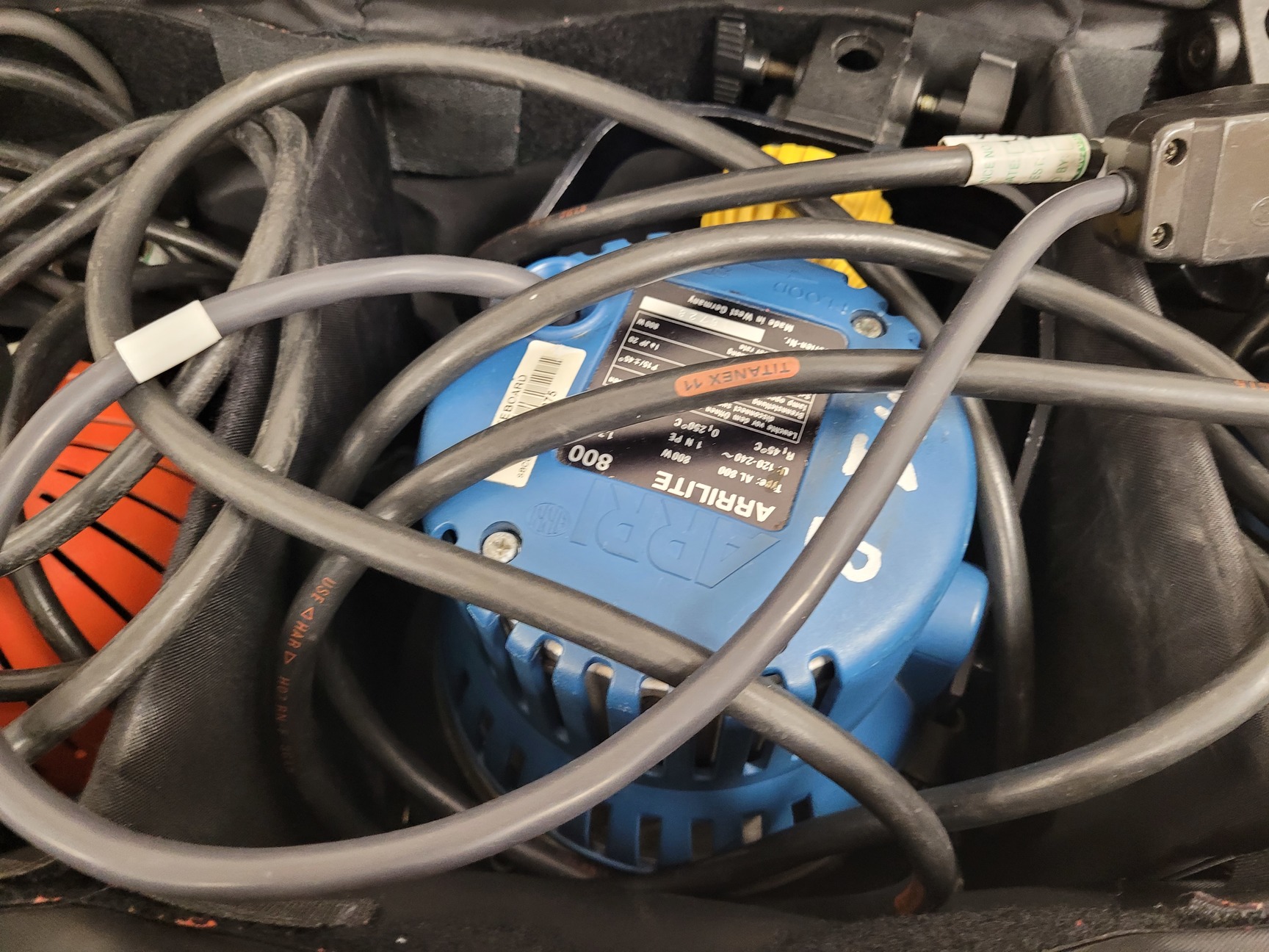 Image of Job lot of Stage Lighting Equipment - RedHead, Arrilite, Photon Beam, Lilliput