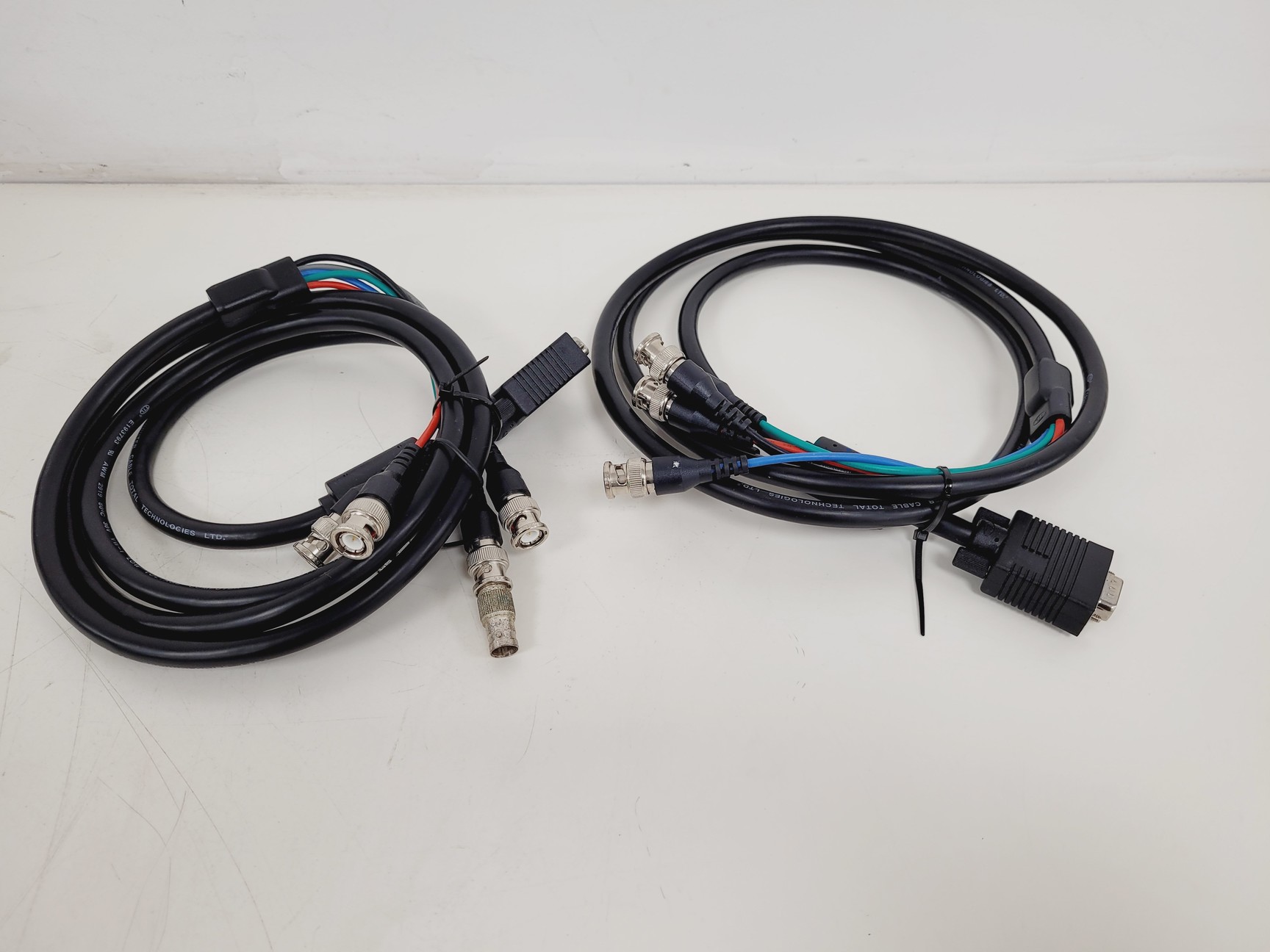 Image of Lot of Extron Electronics Equipment - Cables - BNC - SYM - RGB - 