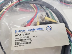 Thumbnail image of Lot of Extron Electronics Equipment - Cables - BNC - SYM - RGB - 