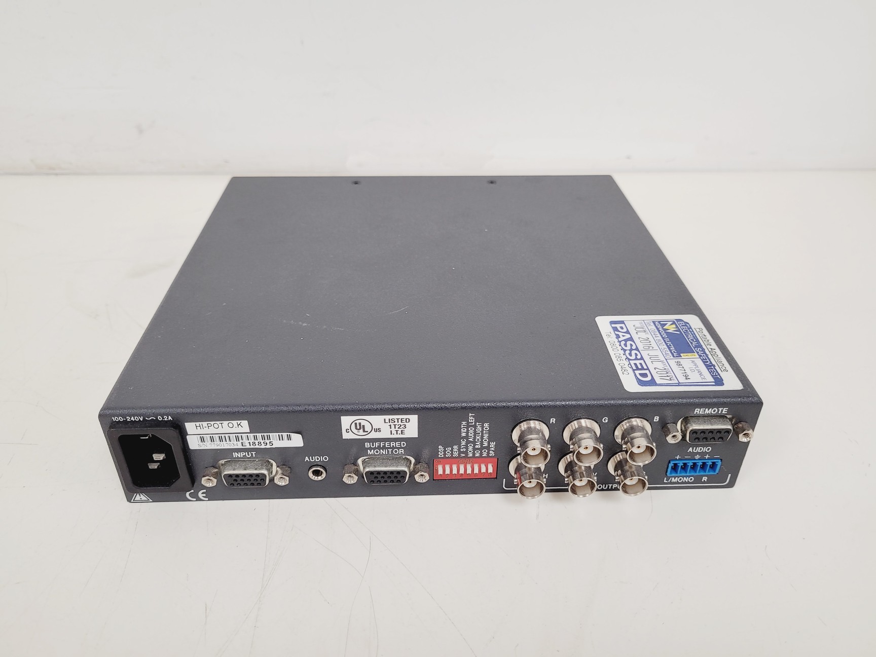 Image of Lot of Extron Electronics Equipment - Cables - BNC - SYM - RGB - 