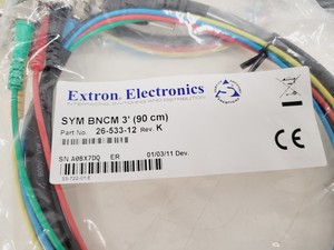 Thumbnail image of Lot of Extron Electronics Equipment - Cables - BNC - SYM - RGB - 