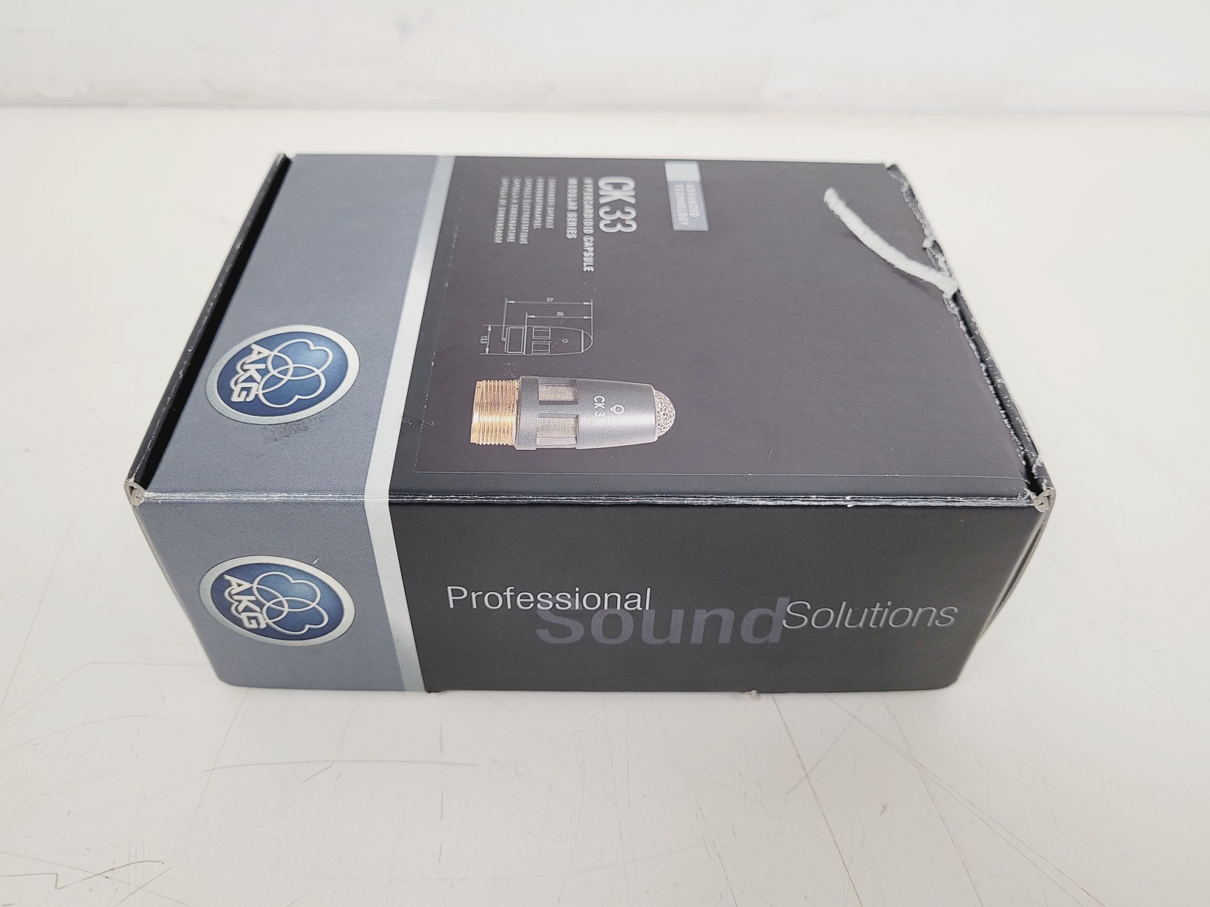 Image of 3 x AKG CK33 Hypercardoid Condenser Microphone Capsules (modular)
