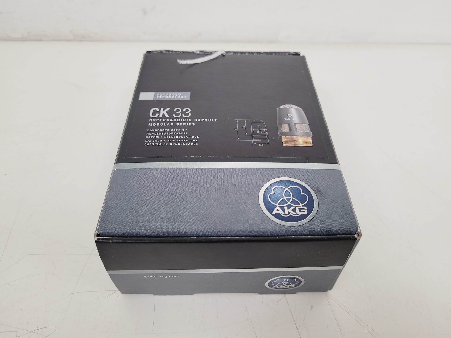 Image of 3 x AKG CK33 Hypercardoid Condenser Microphone Capsules (modular)