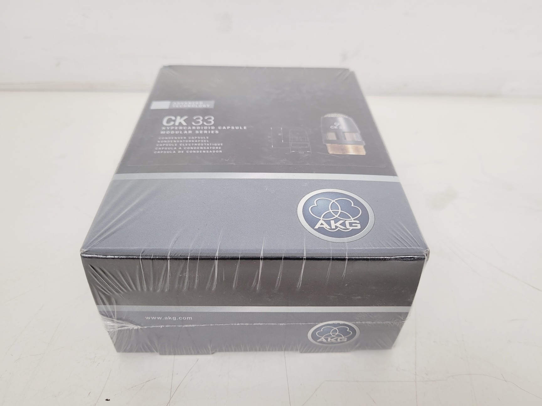 Image of 3 x AKG CK33 Hypercardoid Condenser Microphone Capsules (modular)