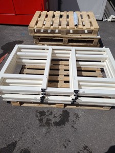 Thumbnail image of Job Lot of Laboratory Trespa Tables, Sinks & Frames - Various Sizes Lab