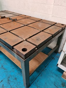 Thumbnail image of Welding Fabrication Table Jig Large 2470x1250x800mm Metal Fabricators Workshop