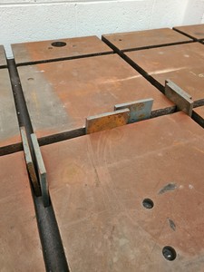 Thumbnail image of Welding Fabrication Table Jig Large 2470x1250x800mm Metal Fabricators Workshop