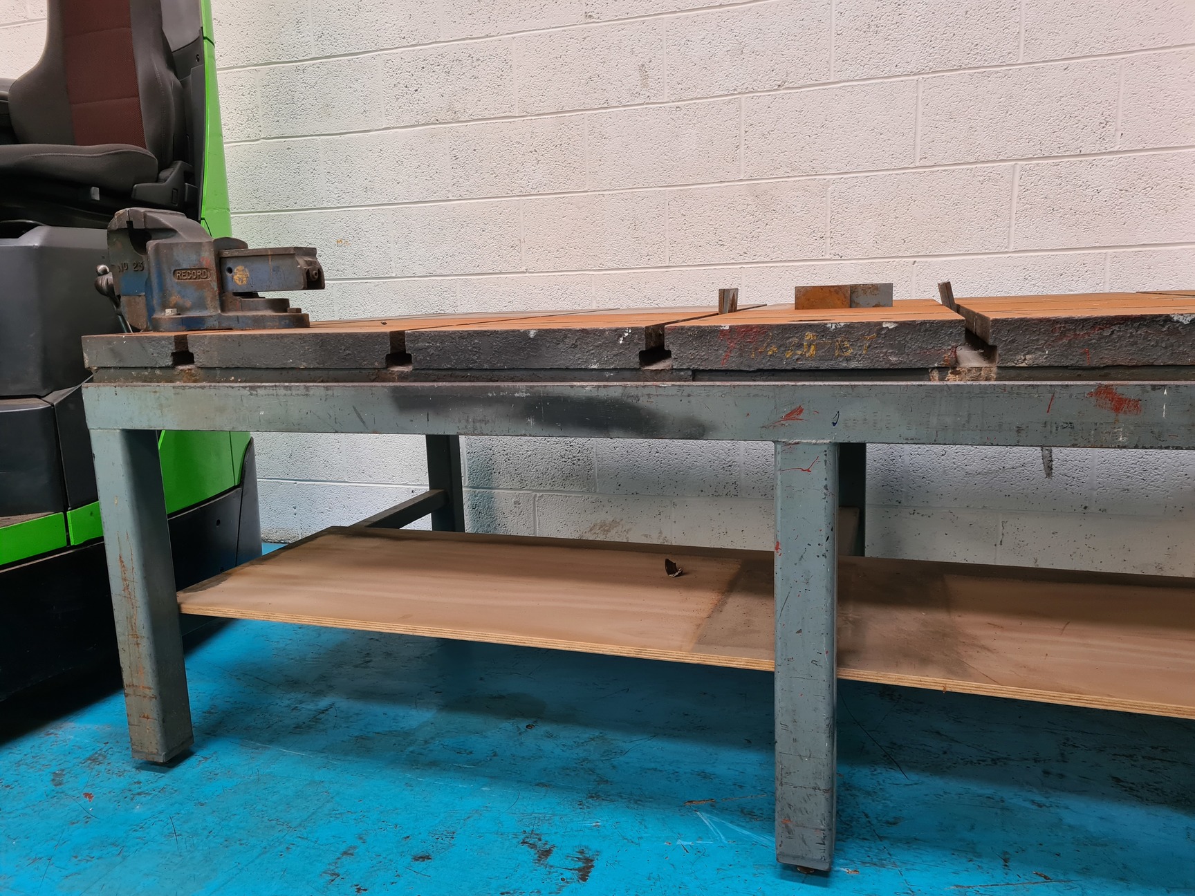 Image of Welding Fabrication Table Jig Large 2470x1250x800mm Metal Fabricators Workshop