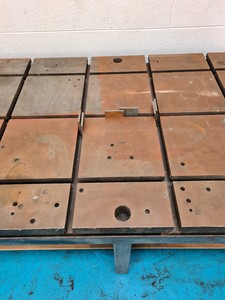 Thumbnail image of Welding Fabrication Table Jig Large 2470x1250x800mm Metal Fabricators Workshop