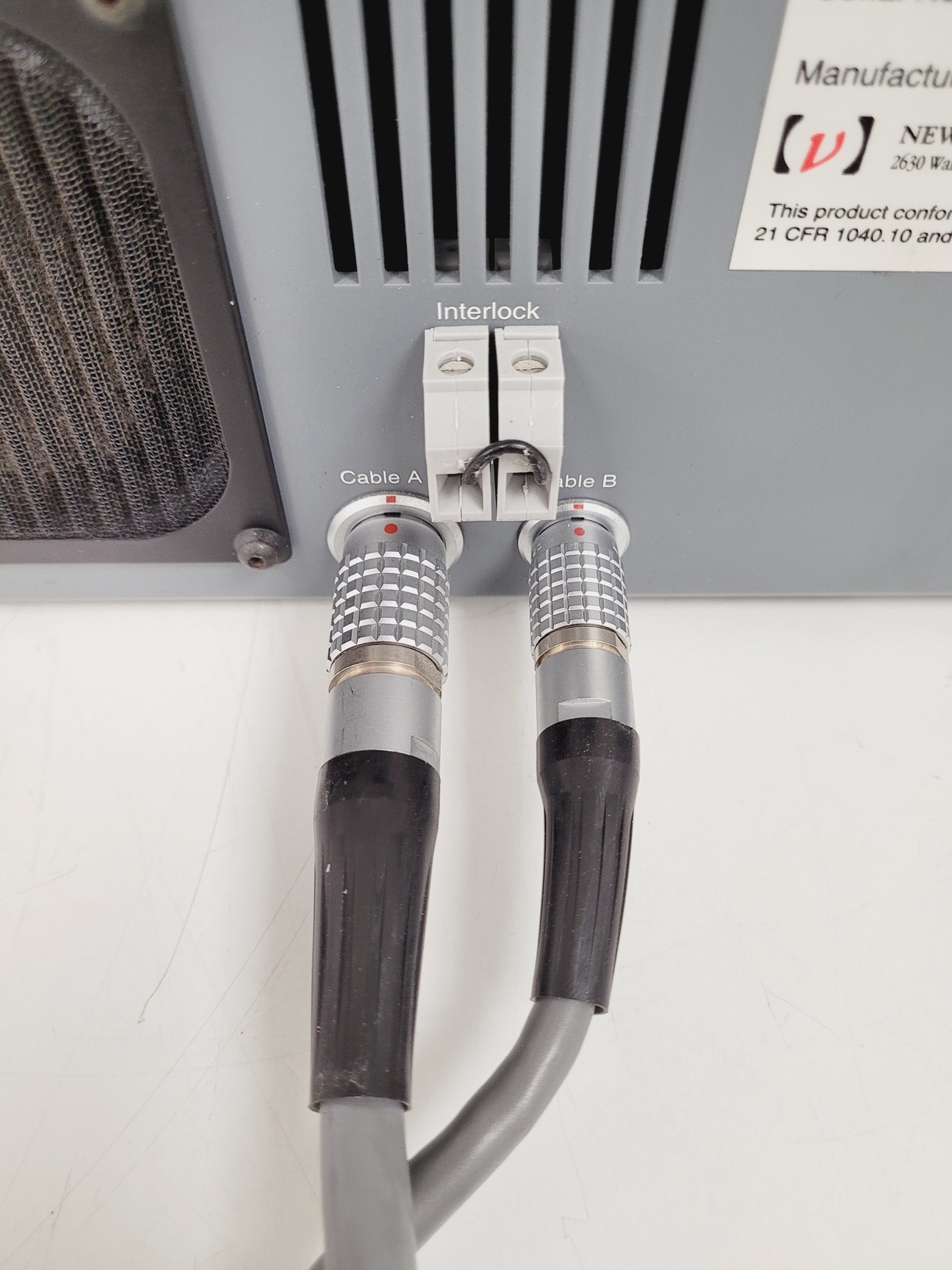 Image of New Focus Laser Controller Model 6200 with External Cavity Tunable Diode Laser 