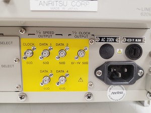 Thumbnail image of Anritsu Pulse Pattern Generator MP1652A - M34976 Lab