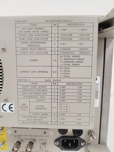 Thumbnail image of Anritsu Error Detector MP1653A    Model M30278 Lab