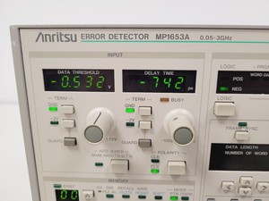 Thumbnail image of Anritsu Error Detector MP1653A    Model M30278 Lab