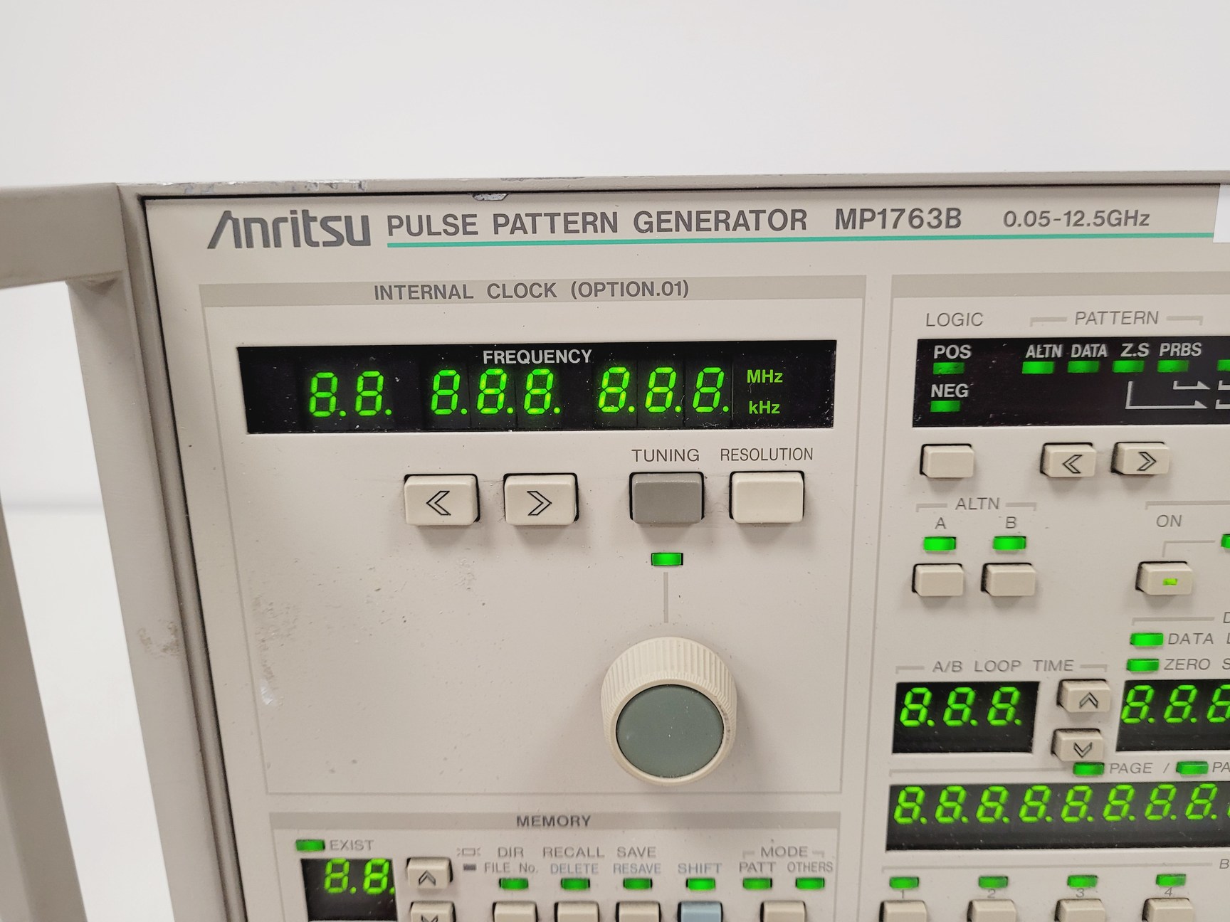 Anritsu Pulse Pattern Generator MP1763B & Anritsu Error Detector ...