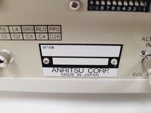 Thumbnail image of Anritsu Pulse Pattern Generator MP1763B & Anritsu Error Detector MP1764A Lab