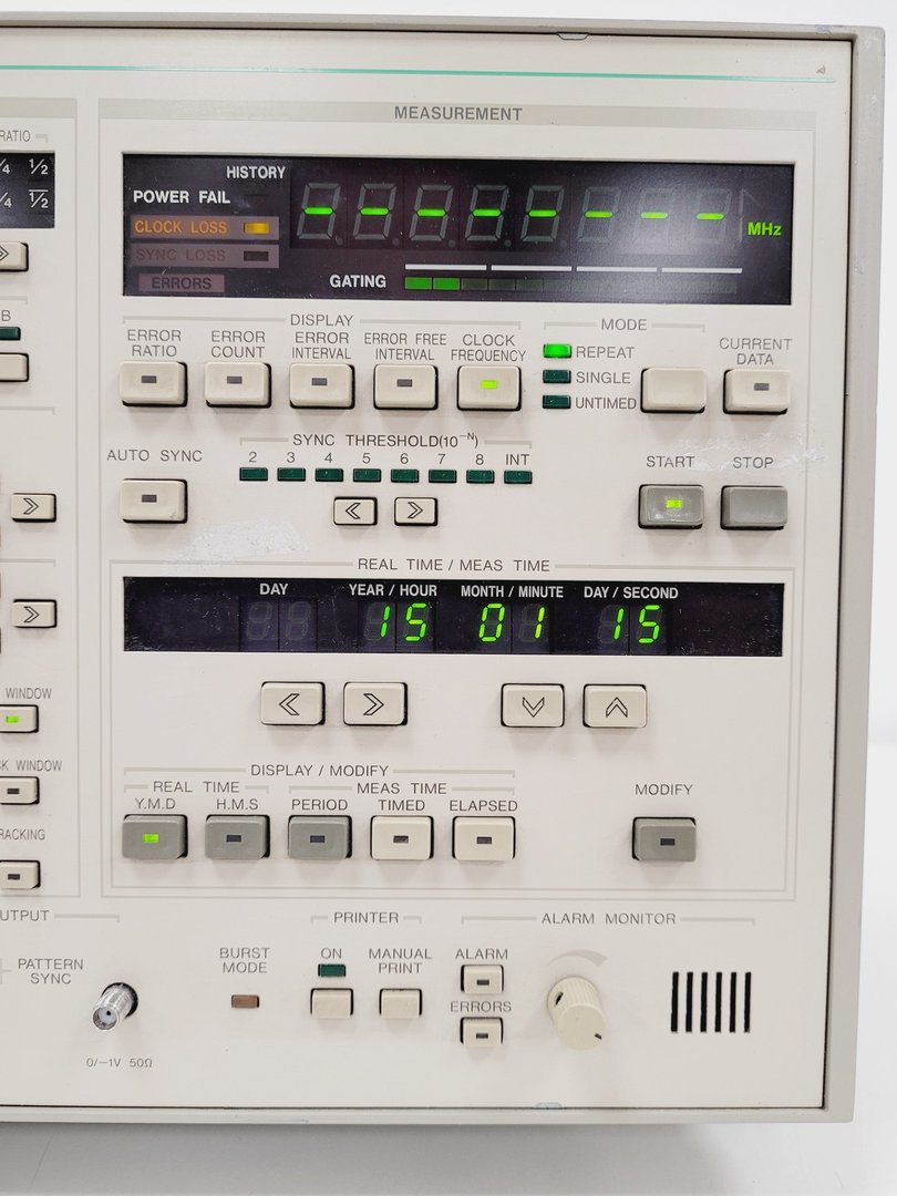 Anritsu Pulse Pattern Generator MP1763B & Anritsu Error Detector ...