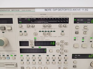 Thumbnail image of Anritsu Pulse Pattern Generator MP1763B & Anritsu Error Detector MP1764A Lab