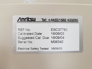 Thumbnail image of Anritsu Pulse Pattern Generator MP1763B & Anritsu Error Detector MP1764A Lab