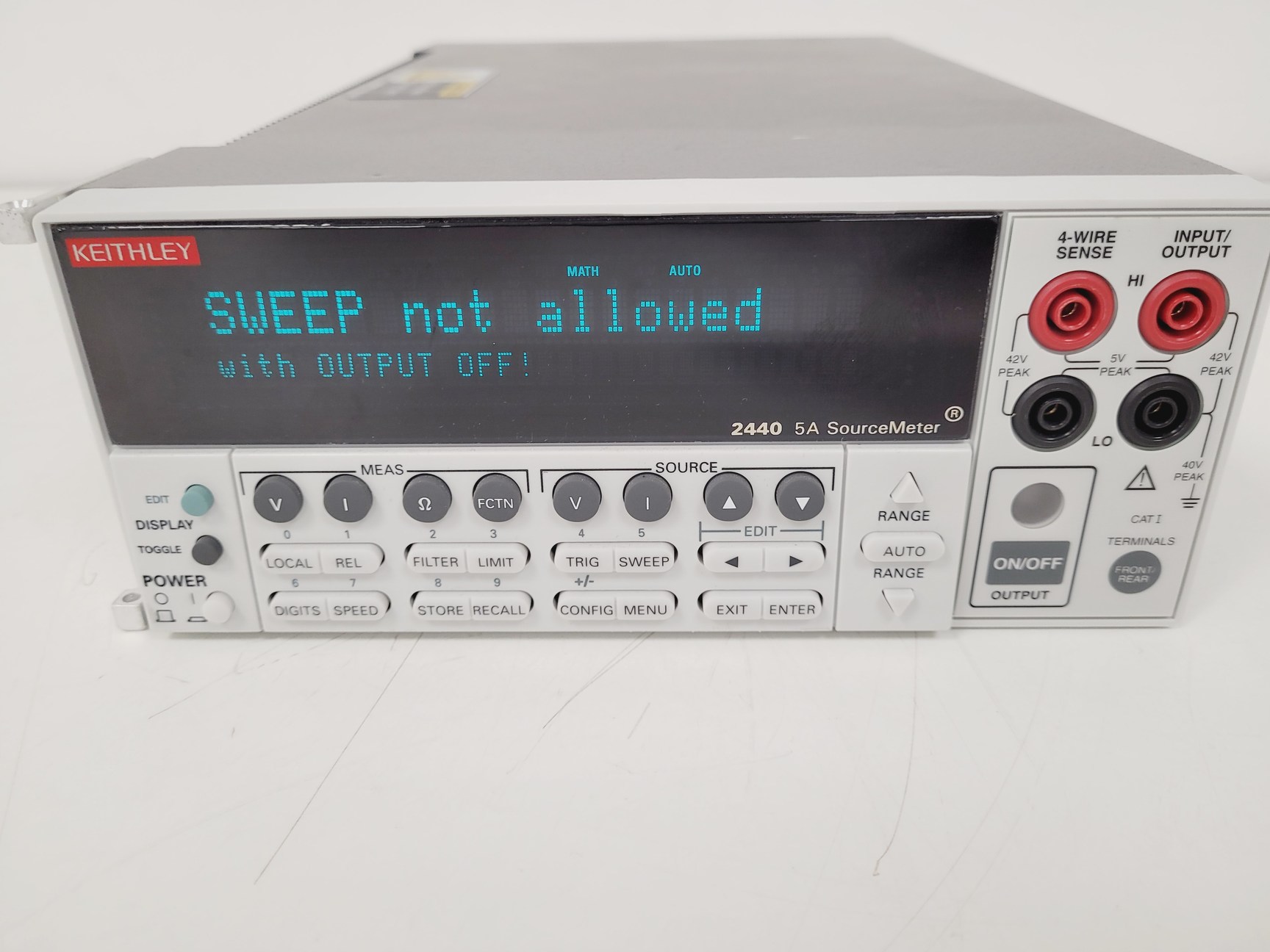 Image of Keithley Model 2440 5A SourceMeter Lab