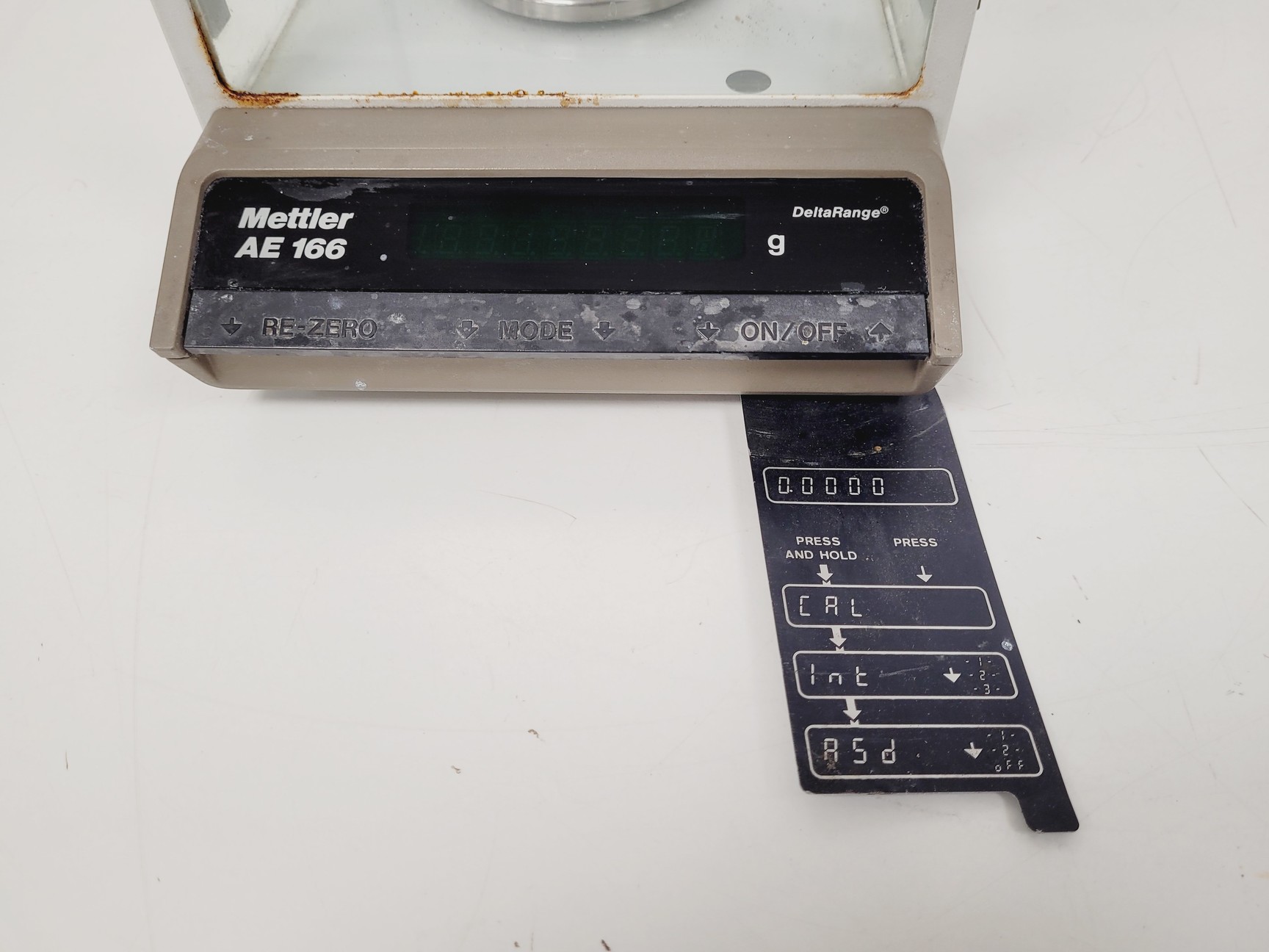 Image of Mettler AE 166 Microbalance Precision Laboratory Balance Scales Lab