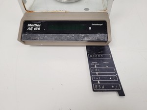 Thumbnail image of Mettler AE 166 Microbalance Precision Laboratory Balance Scales Lab