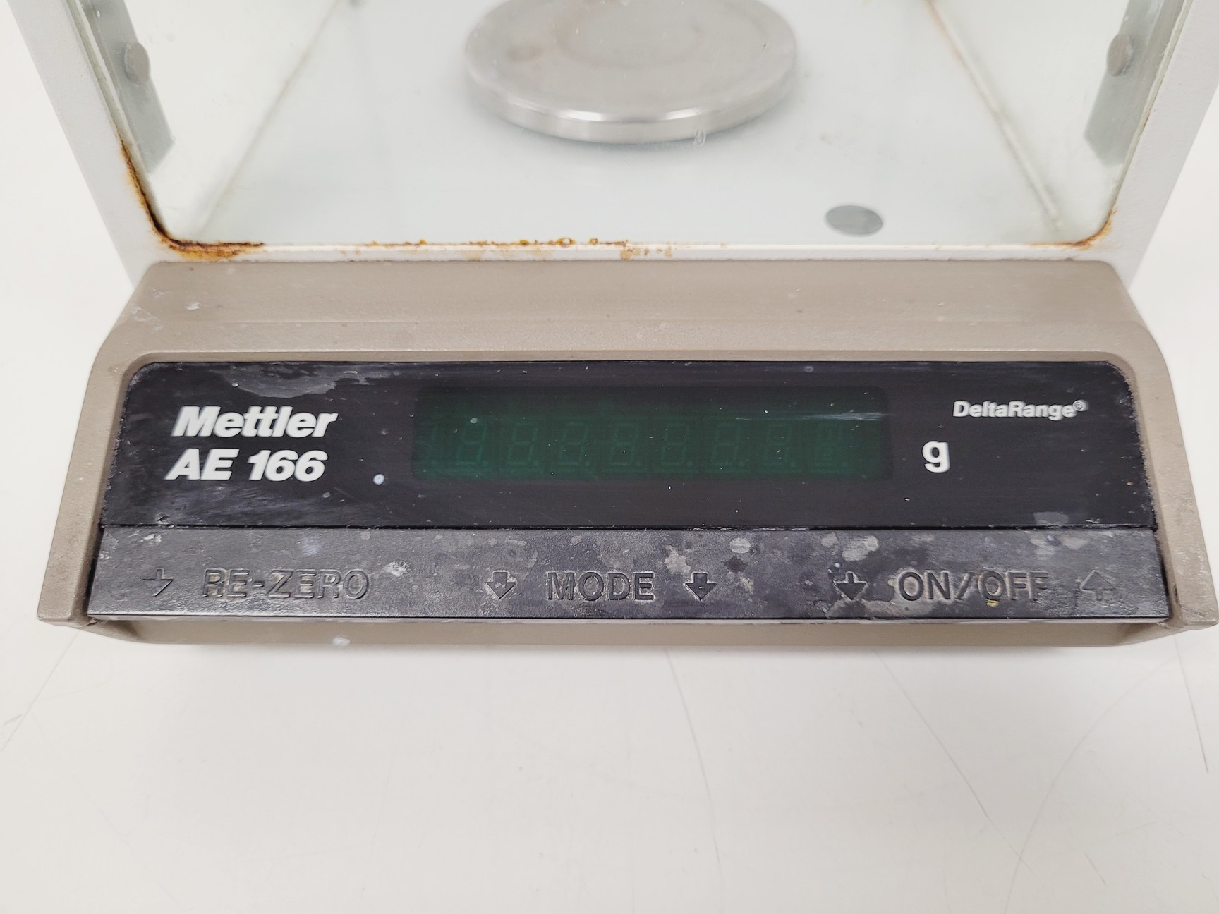 Image of Mettler AE 166 Microbalance Precision Laboratory Balance Scales Lab