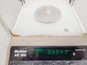 Thumbnail image of Mettler AE 166 Microbalance Precision Laboratory Balance Scales Lab