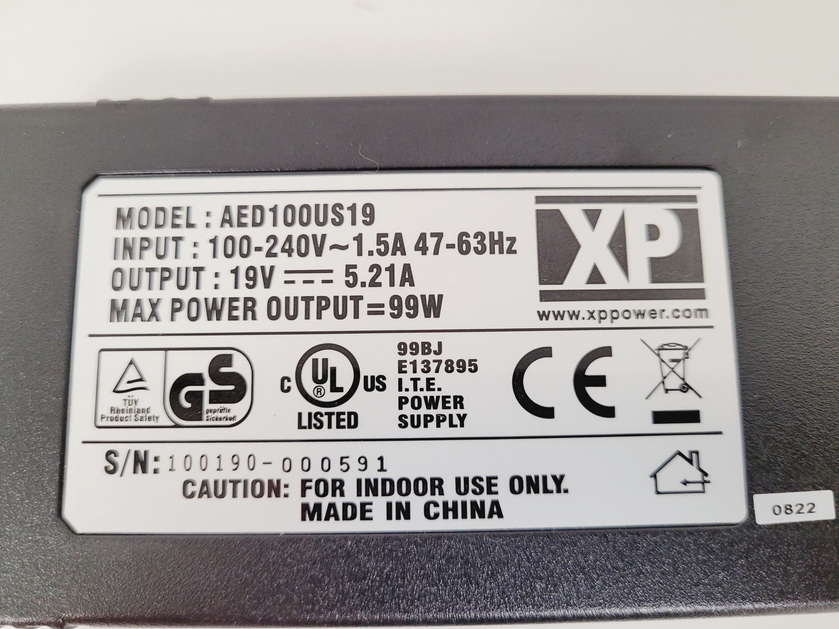 Image of Klastech C3.78 Laser Controller with XP AED100US19 Power Supply Lab