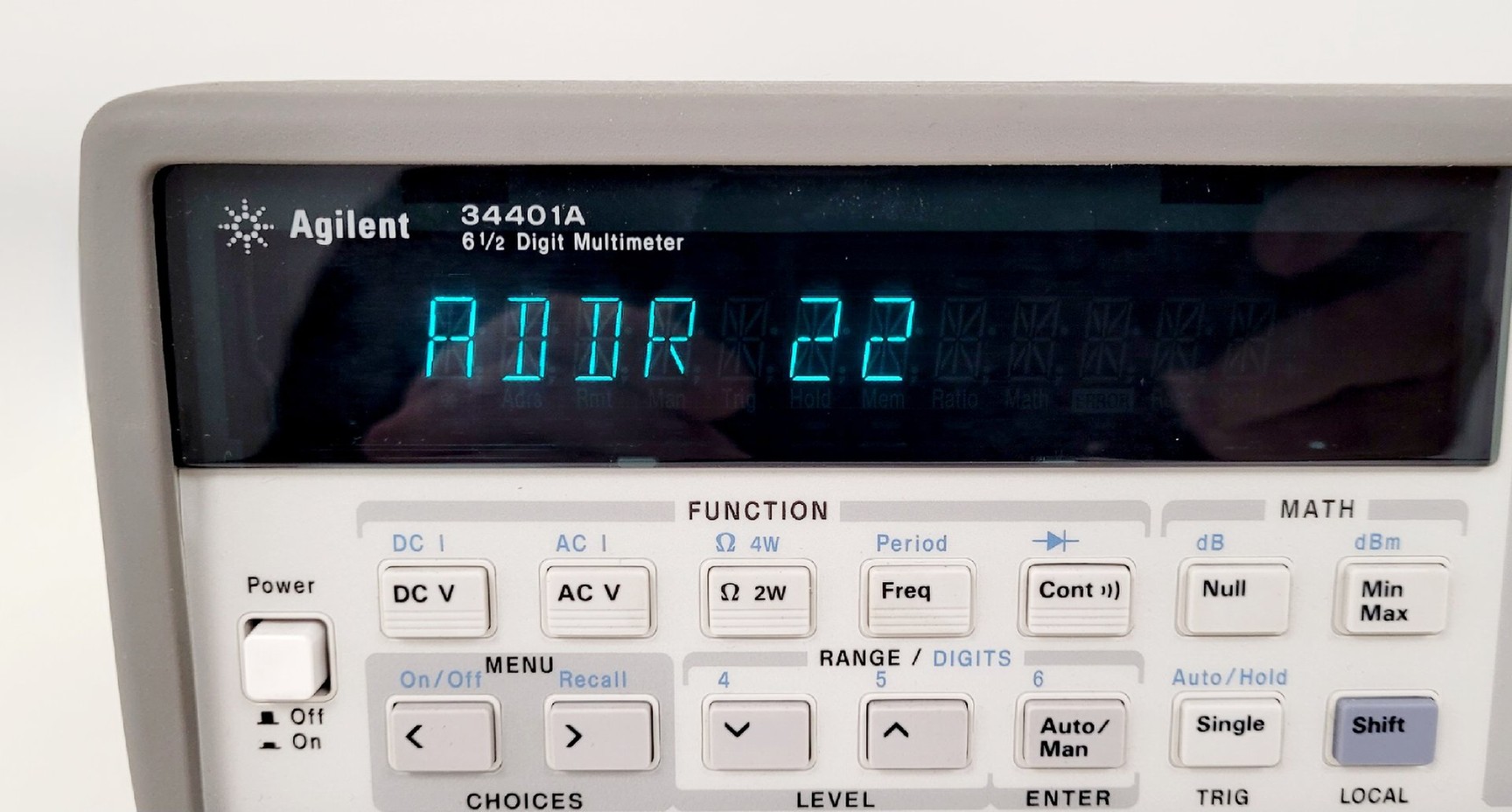 Image of Agilent 61/2 Digit Multimeter Model 34401A Lab