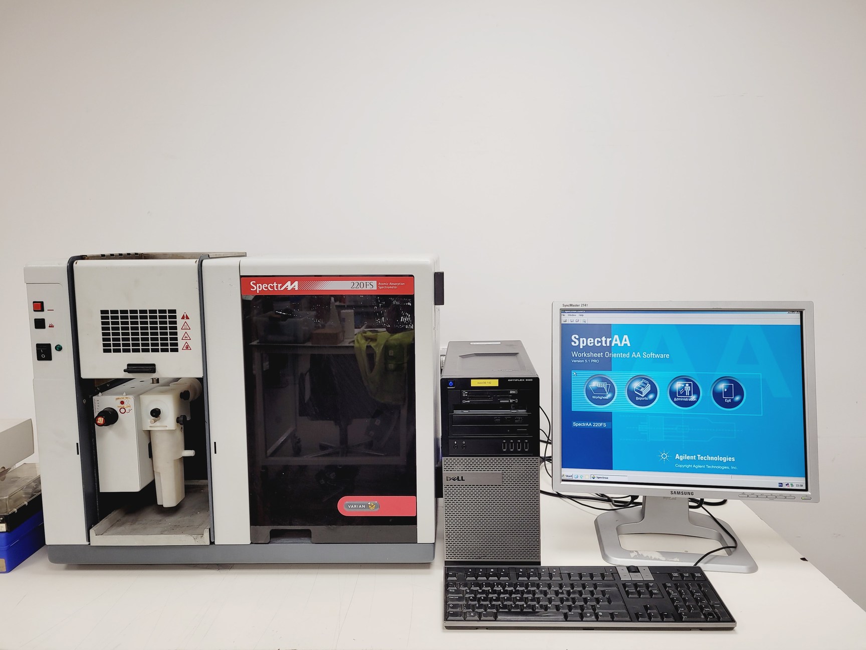 Image of Varian SpectrAA Atomic Absorption Spectrometer  Model - 220FS 