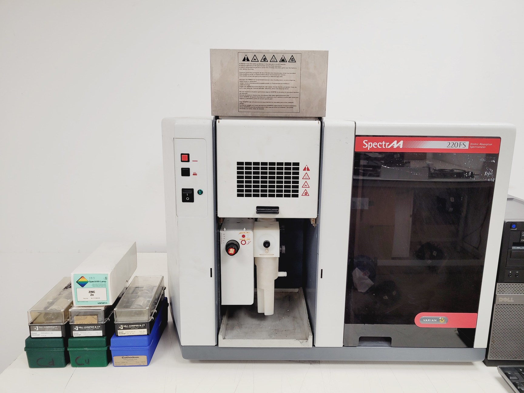 Image of Varian SpectrAA Atomic Absorption Spectrometer  Model - 220FS 