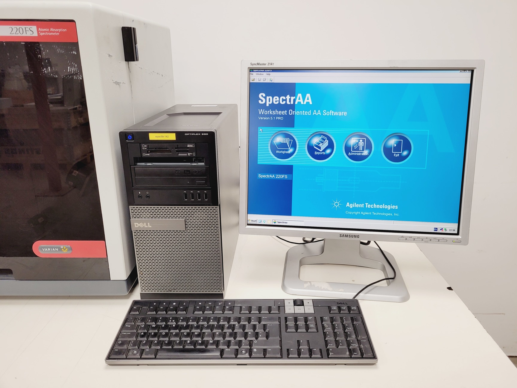 Image of Varian SpectrAA Atomic Absorption Spectrometer  Model - 220FS 