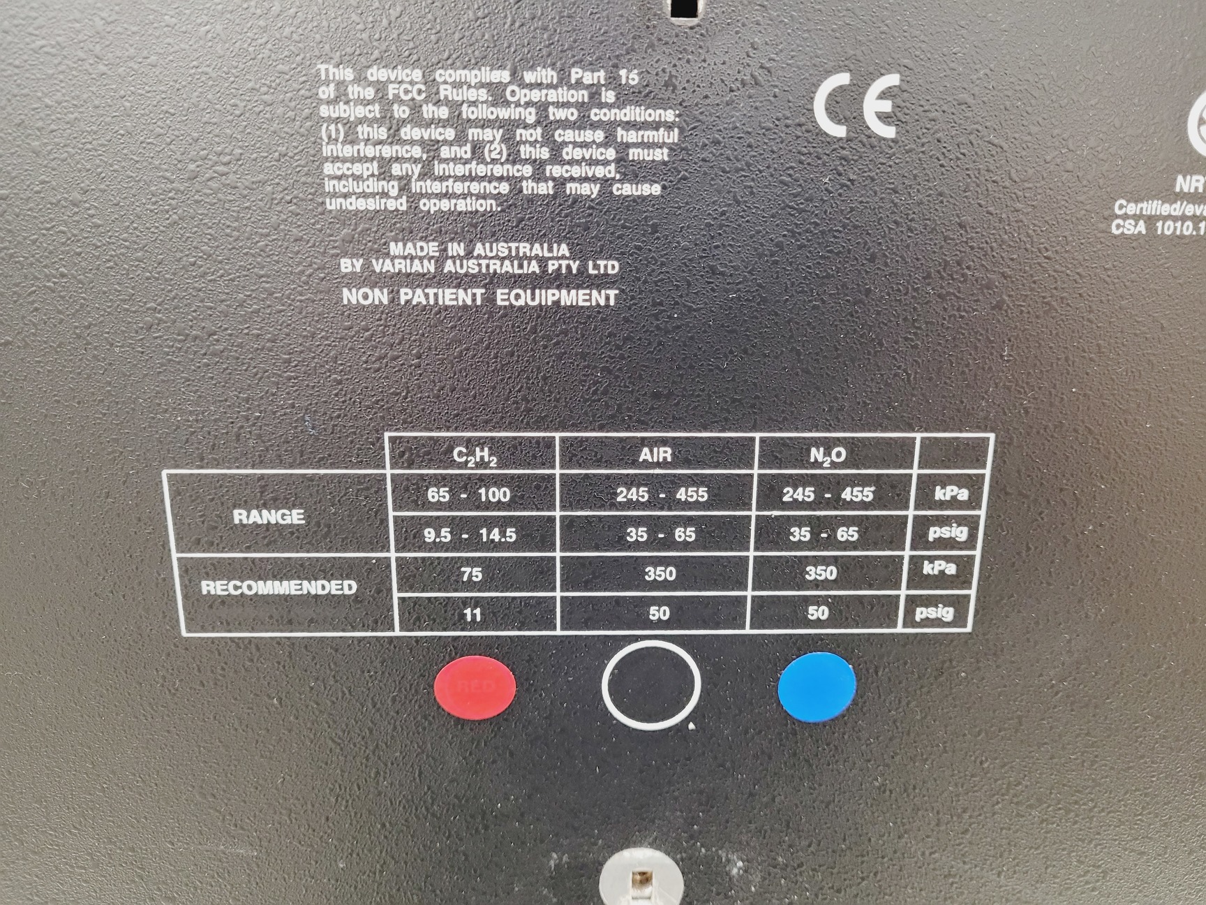 Image of Varian SpectrAA Atomic Absorption Spectrometer  Model - 220FS 