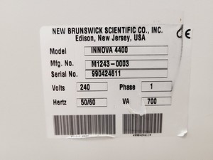 Thumbnail image of New Brunswick Innova 4400  Floor Standing Shaking Incubator Lab