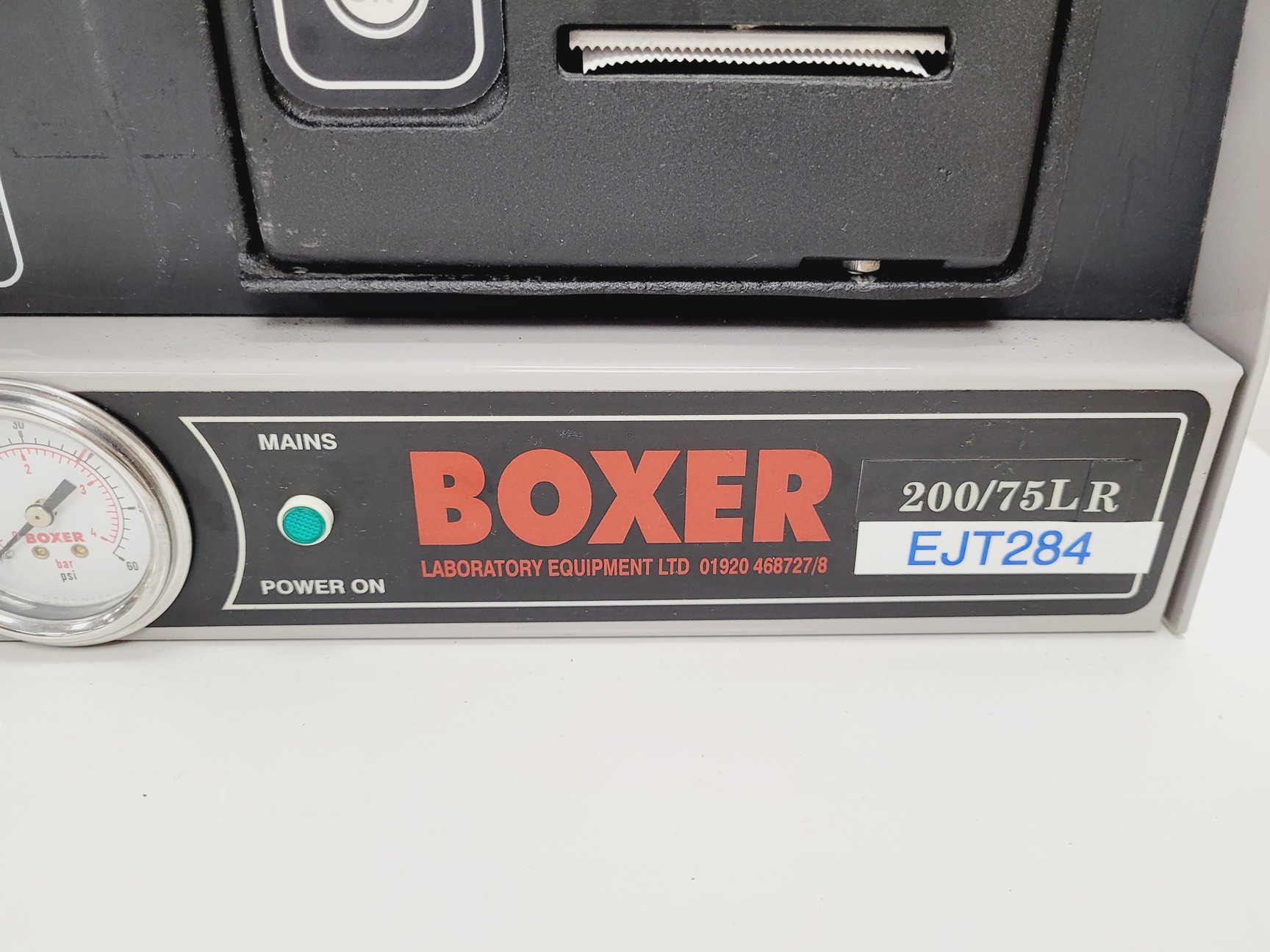 Image of Boxer Autoclave  Machine Type -200/75LR Lab